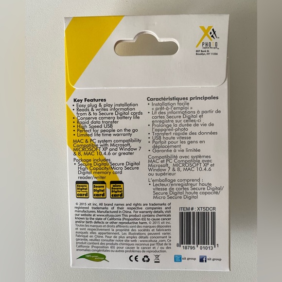 High Speed Secure Digital/High Capacity Micro Secure Digital Reader/Writer. New. - Picture 3 of 4